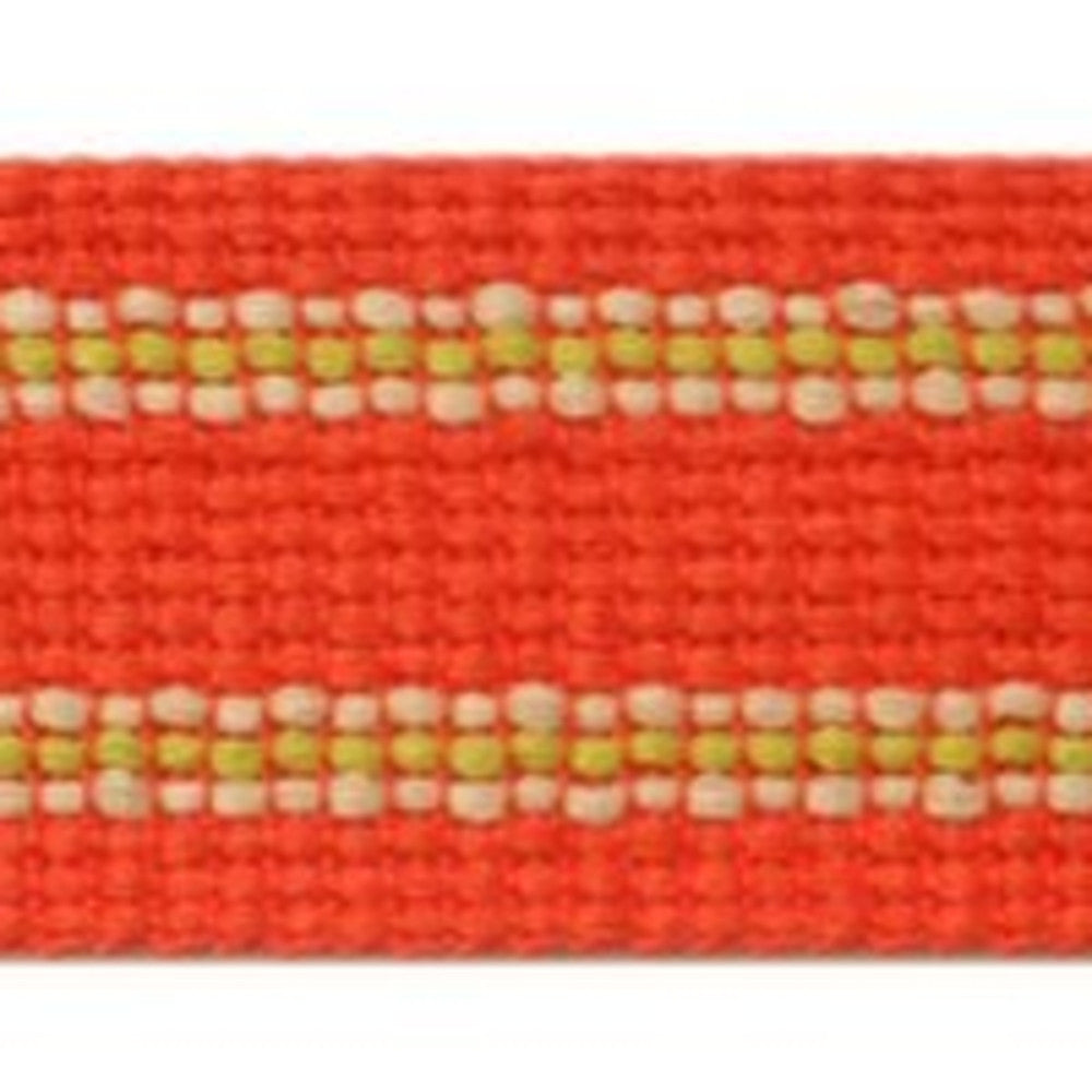 Grassi Mango by Europatex Designer Fabric Carnivale 100% Polyester 1.75 inches - Swanky Fabrics -
