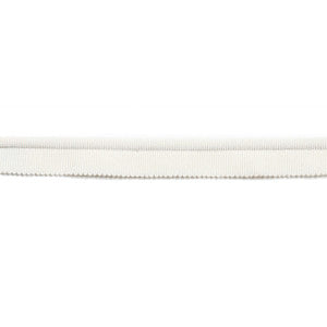 Hellenic Grosgrain 1/4" Lip Cord White by Europatex Fabric