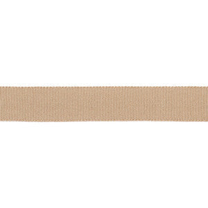 Versailles 7/8" Grosgrain Ribbon Tape Biscotti by Europatex Fabric