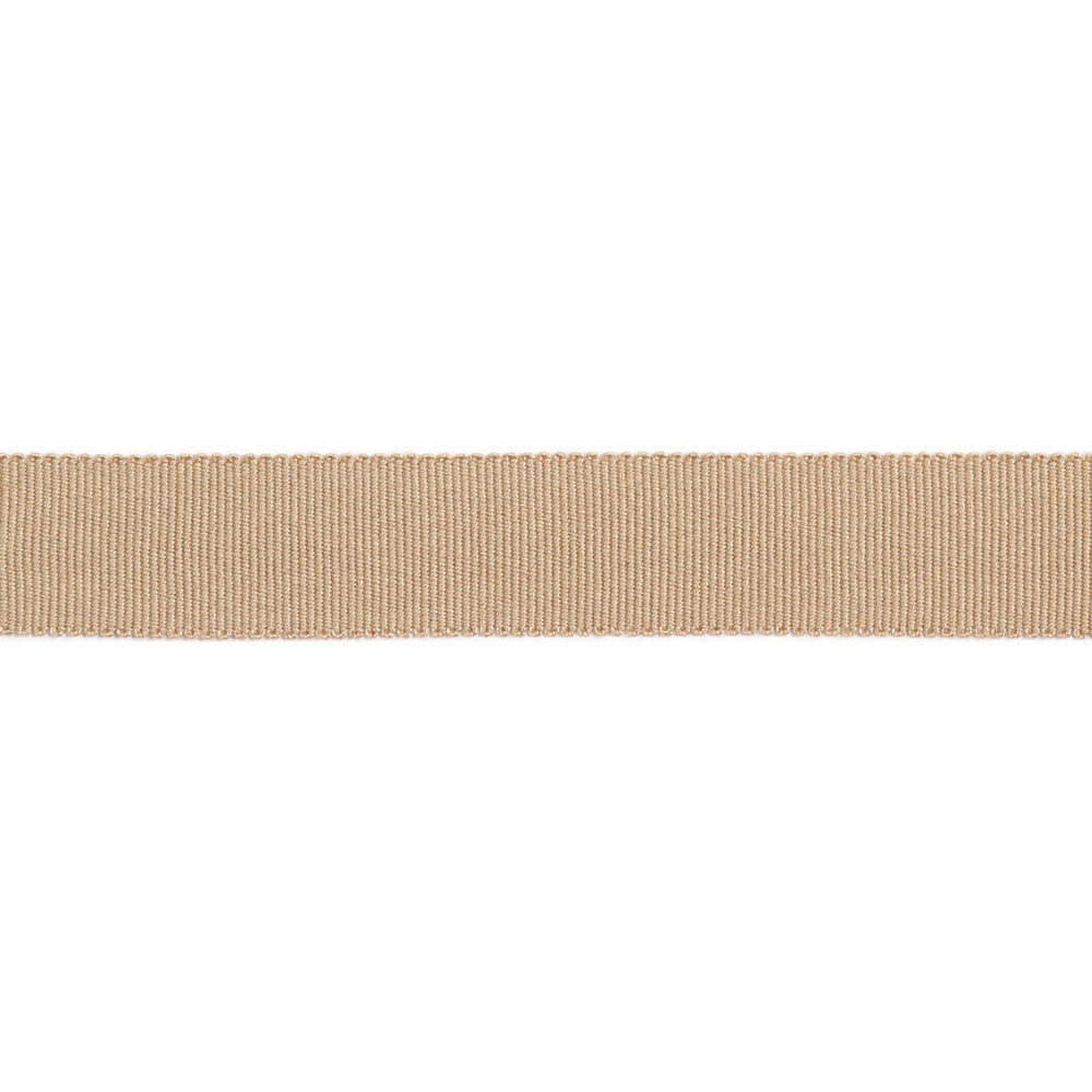 Versailles 7/8" Grosgrain Ribbon Tape Biscotti by Europatex Fabric Versailles 100% Rayon 0.88 inches - Fabric Carolina -