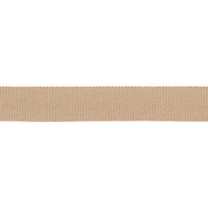 Versailles 7/8" Grosgrain Ribbon Tape Biscotti by Europatex Fabric