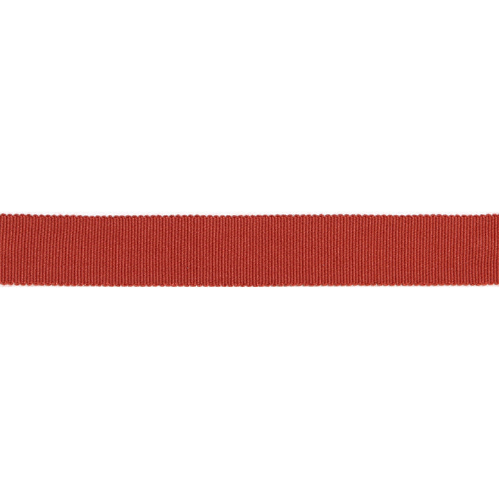 Versailles 7/8" Grosgrain Ribbon Tape Brique by Europatex Fabric Versailles 100% Rayon 0.88 inches - Fabric Carolina -