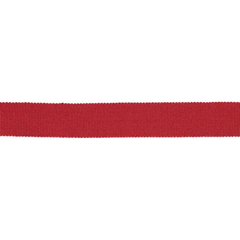 Versailles 7/8" Grosgrain Ribbon Tape Cerise by Europatex Fabric Versailles 100% Rayon 0.88 inches - Fabric Carolina -