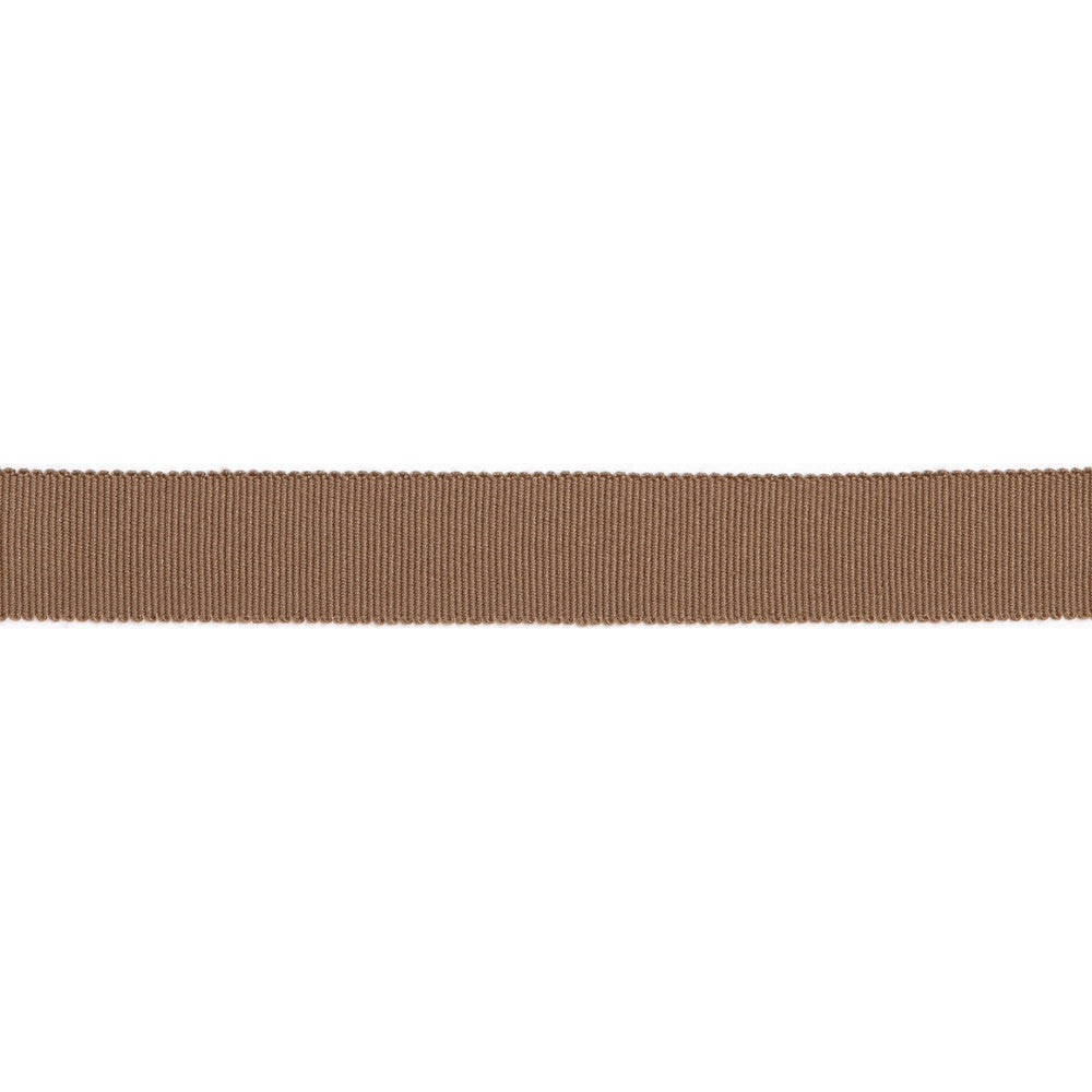 Versailles 7/8" Grosgrain Ribbon Tape Chestnut by Europatex Fabric Versailles 100% Rayon 0.88 inches - Fabric Carolina -