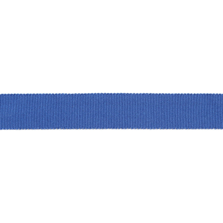 Versailles 7/8" Grosgrain Ribbon Tape Cobalt by Europatex Fabric Versailles 100% Rayon 0.88 inches - Fabric Carolina -