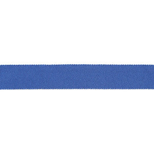Versailles 7/8" Grosgrain Ribbon Tape Cobalt by Europatex Fabric