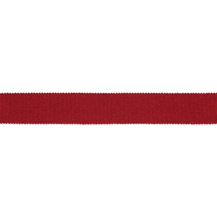 Versailles 7/8" Grosgrain Ribbon Tape Dark Cherry by Europatex Fabric Versailles 100% Rayon 0.88 inches - Fabric Carolina -