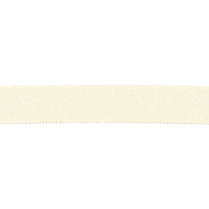 Versailles 7/8" Grosgrain Ribbon Tape Flaxen by Europatex Fabric