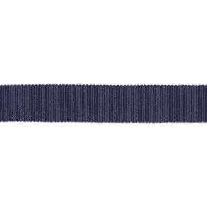 Versailles 7/8" Grosgrain Ribbon Indigo by Europatex Fabric