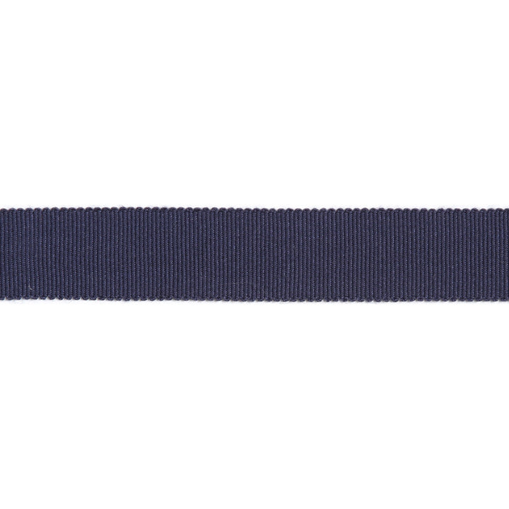 Versailles 7/8" Grosgrain Ribbon Tape Indigo by Europatex Fabric Versailles 100% Rayon 0.88 inches - Fabric Carolina -