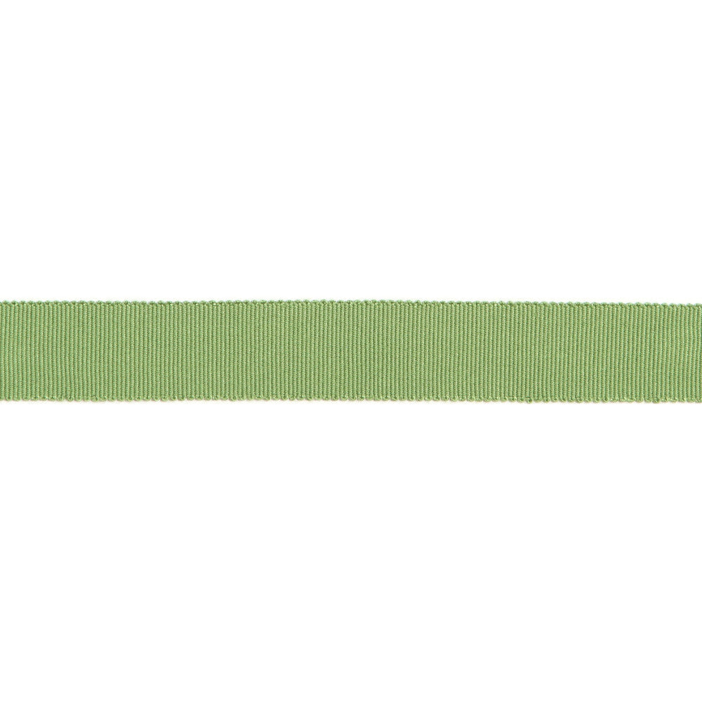 Versailles 7/8" Grosgrain Ribbon Tape Lime by Europatex Designer Fabric Versailles 100% Rayon 0.88 inches - Swanky Fabrics -