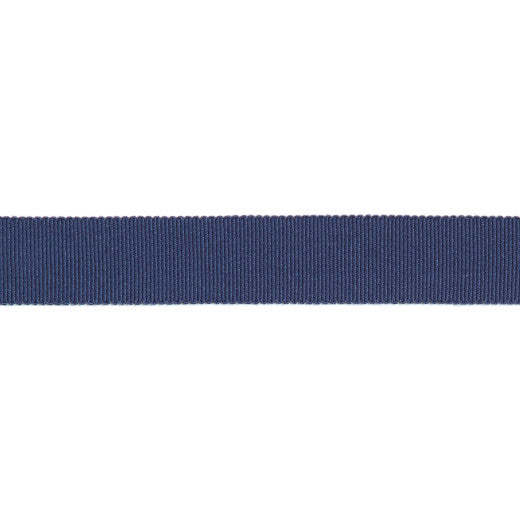Versailles 7/8" Grosgrain Ribbon - Navy by Europatex Fabric Versailles 100% Rayon China See Sample Horizontal: N/A and Vertical: N/A 0.88 inches  - Fabric Carolina -