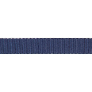 Versailles 7/8" Grosgrain Ribbon Navy by Europatex Fabric