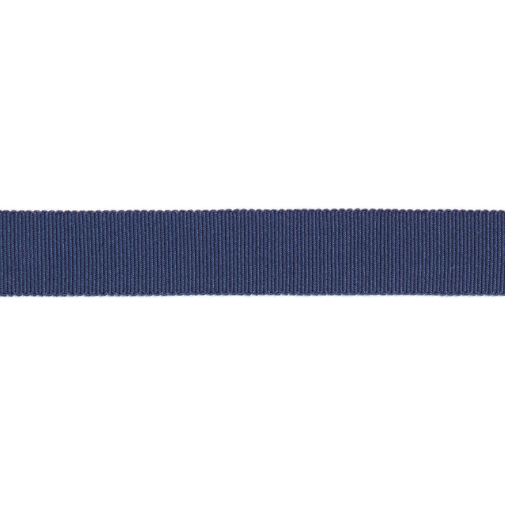 Versailles 7/8" Grosgrain Ribbon Tape Navy by Europatex Fabric Versailles 100% Rayon 0.88 inches - Fabric Carolina -