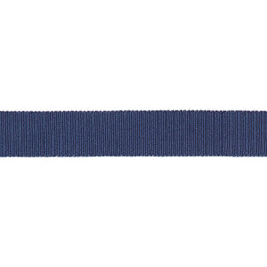 Versailles 7/8" Grosgrain Ribbon Tape Navy by Europatex Fabric