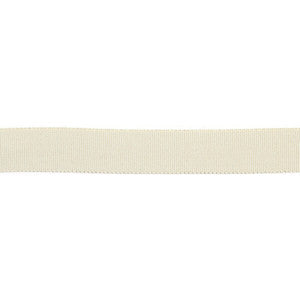 Versailles 7/8" Grosgrain Ribbon Tape Parchment by Europatex Fabric