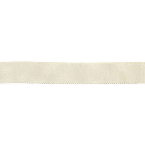 Versailles 7/8" Grosgrain Ribbon Parchment by Europatex Fabric