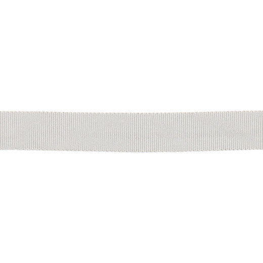 Versailles 7/8" Grosgrain Ribbon - Platinum by Europatex Fabric Versailles 100% Rayon China See Sample Horizontal: N/A and Vertical: N/A 0.88 inches  - Fabric Carolina -