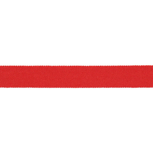 Versailles 7/8" Grosgrain Ribbon - Red by Europatex Fabric Versailles 100% Rayon China See Sample Horizontal: N/A and Vertical: N/A 0.88 inches  - Fabric Carolina -