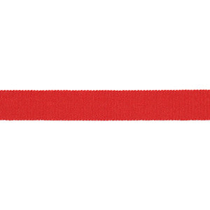 Versailles 7/8" Grosgrain Ribbon Red by Europatex Fabric