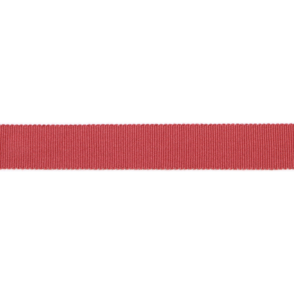 Versailles 7/8" Grosgrain Ribbon Tape Rouge by Europatex Fabric Versailles 100% Rayon 0.88 inches - Fabric Carolina -