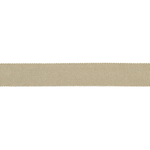 Versailles 7/8" Grosgrain Ribbon - Sand by Europatex Fabric Versailles 100% Rayon China See Sample Horizontal: N/A and Vertical: N/A 0.88 inches  - Fabric Carolina -