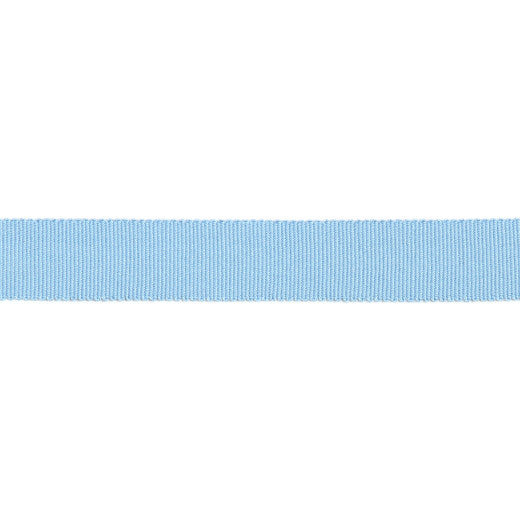 Versailles 7/8" Grosgrain Ribbon - Sky by Europatex Fabric Versailles 100% Rayon China See Sample Horizontal: N/A and Vertical: N/A 0.88 inches  - Fabric Carolina -