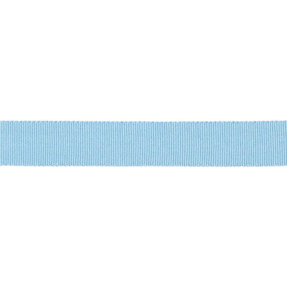 Versailles 7/8" Grosgrain Ribbon Tape Sky by Europatex Fabric Versailles 100% Rayon 0.88 inches - Fabric Carolina -