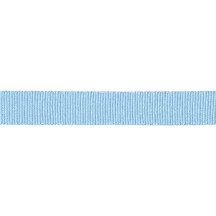 Versailles 7/8" Grosgrain Ribbon Tape Sky by Europatex Fabric Versailles 100% Rayon 0.88 inches - Fabric Carolina -