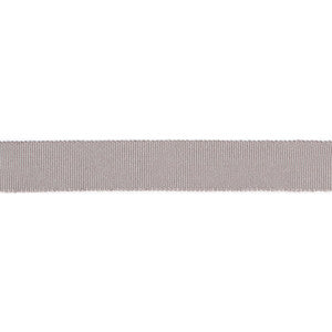 Versailles 7/8" Grosgrain Ribbon Tape Smoke by Europatex Fabric