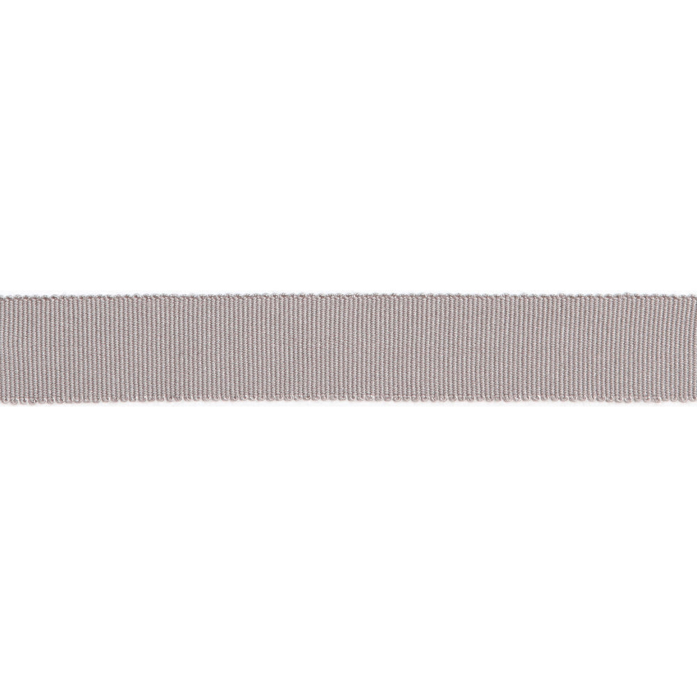 Versailles 7/8" Grosgrain Ribbon Tape Smoke by Europatex Designer Fabric Versailles 100% Rayon 0.88 inches - Swanky Fabrics -
