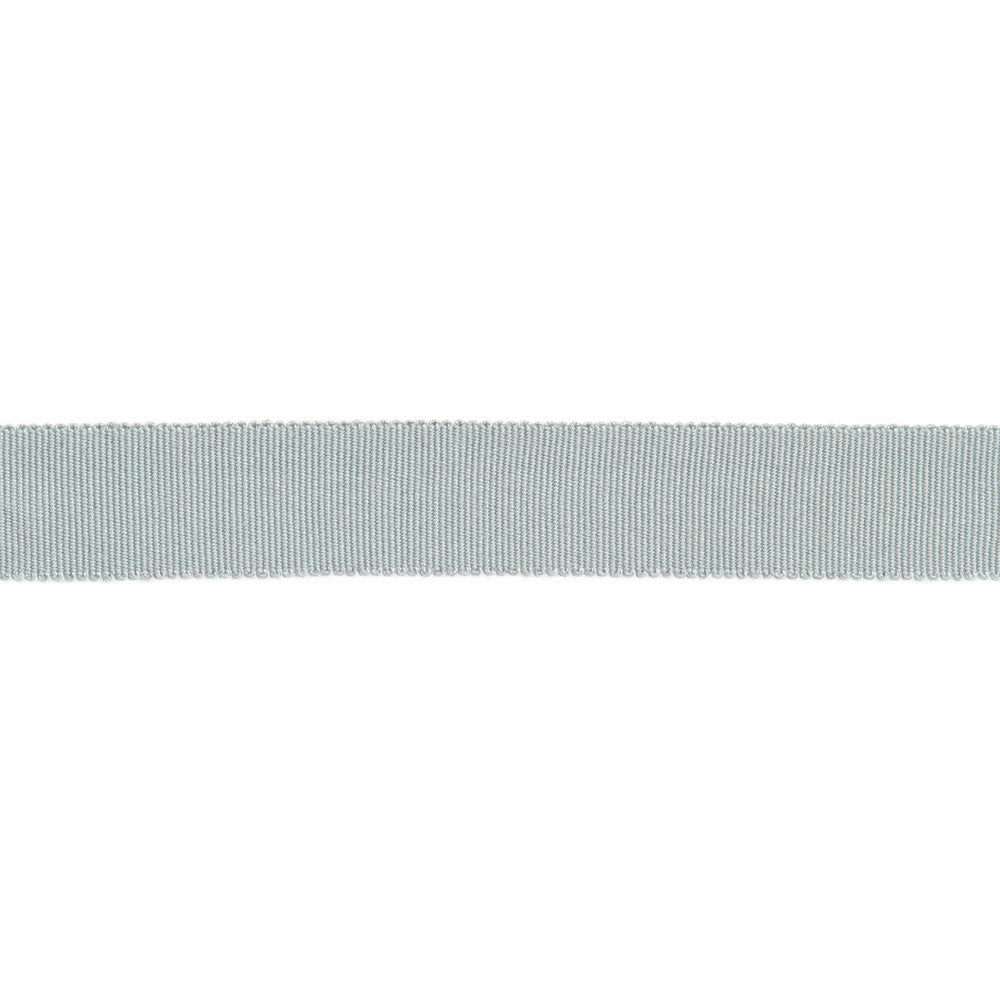 Versailles 7/8" Grosgrain Ribbon Tape Soft Mineral by Europatex Designer Fabric Versailles 100% Rayon 0.88 inches - Swanky Fabrics -