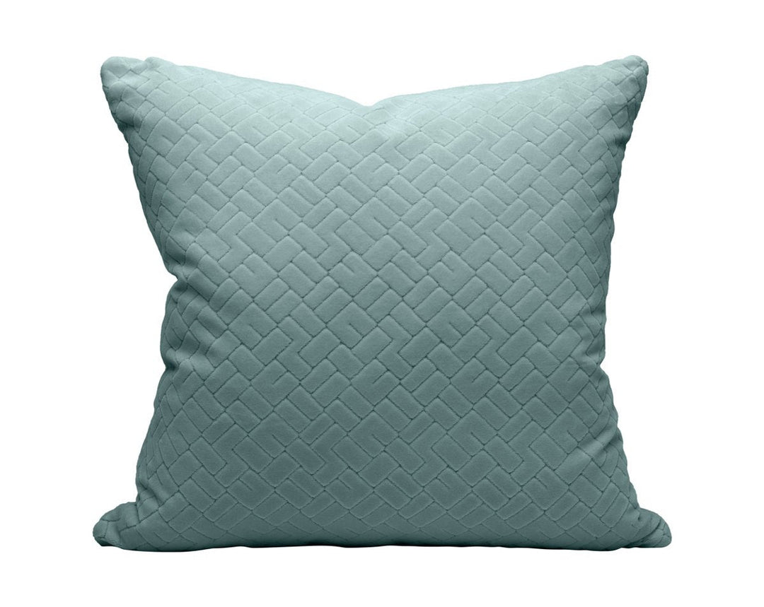 Vallauris Velvet Pillow 22 X 22 - Agave H0VALLRPILL0007 by Scalamandre Designer Pillow