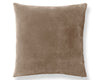 Georgia Suede Pillow 22 X 22 - Canyon H6GEORGPILL3747 by Scalamandre Designer Pillow