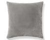 Georgia Suede Pillow 22 X 22 - Cobblestone H6GEORGPILL3763 by Scalamandre Designer Pillow