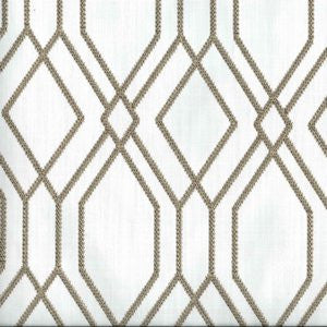 Habitat Vanilla by Norbar Fabric See Sample 52% POLYESTER 48% COTTON INDIA 6 1/2"V 6 1/2"H 51 - Fabric Carolina -