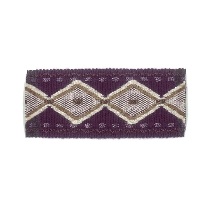 Halation 5 Violet by Stout Trim Stout Trim Halation 5 VioletTrim NEW WORLD TRIM VOLUME II CHINA </p><p>Repeat: H: 1.000, V: 0.000 1.5 in - Fabric Carolina -