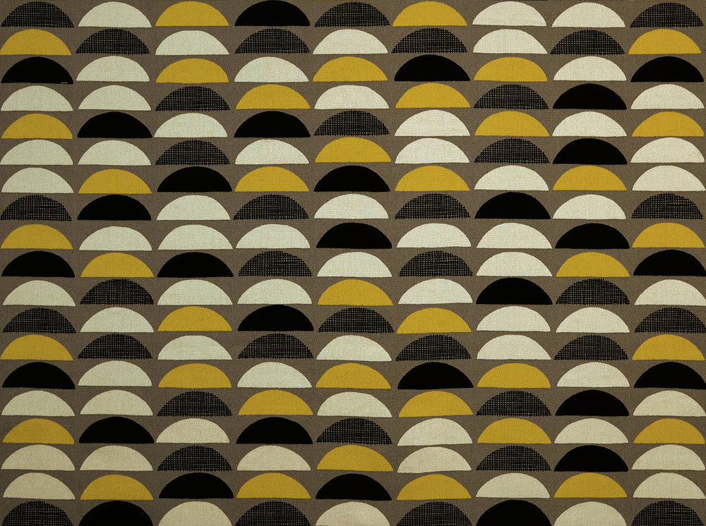 Half Moon Taupe 63 by Covington Fabric our website for purchase 100% Cotton Duck Pakistan 50000 Horizontal: 27" and Vertical: 13.5" 54" - Fabric Carolina -