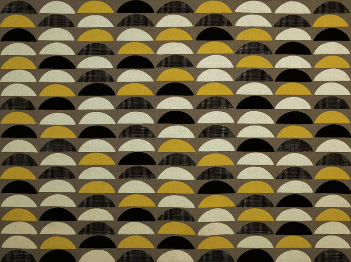 Half Moon Taupe 63 by Covington Fabric our website for purchase 100% Cotton Duck Pakistan 50000 Horizontal: 27" and Vertical: 13.5" 54" - Fabric Carolina -