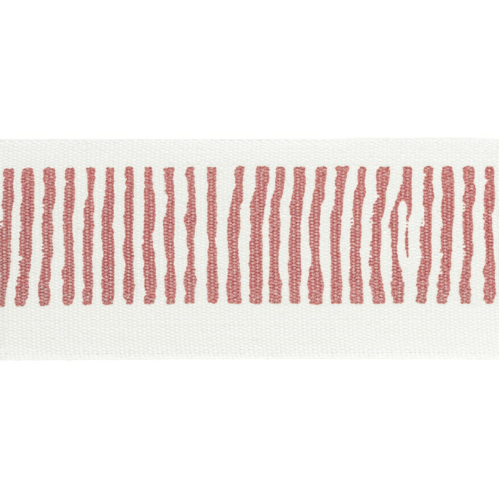 Halifax Tape 8 Flamingo by Stout Designer Trim NATURAL BEAUTY TRIM 100%COT INDIA Horizontal: 2.500 and Vertical: 5.000 2.5 in - Swanky Fabrics -