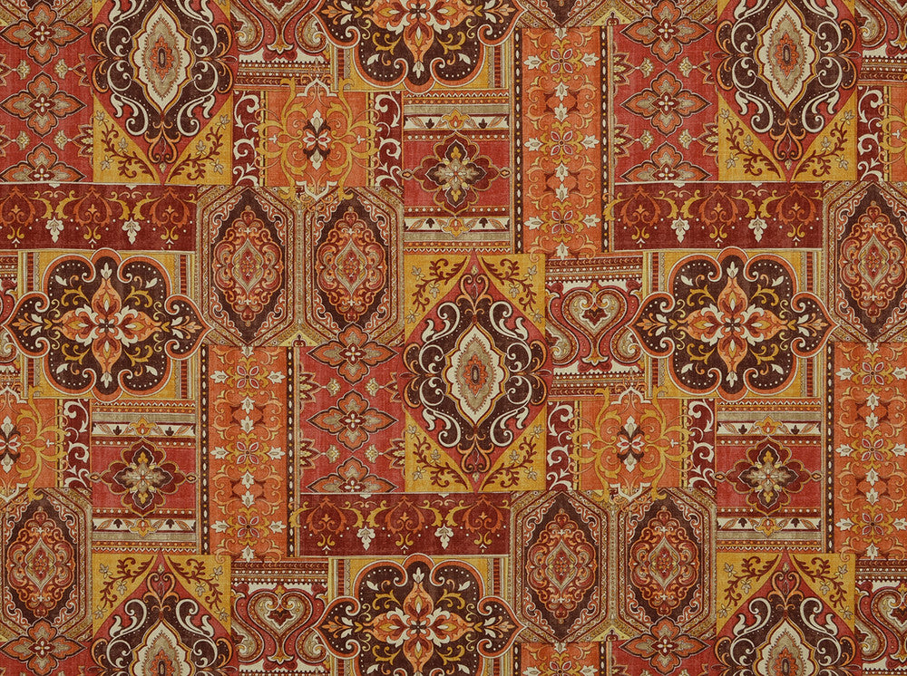 Hamadi Sunset 738 by Covington Fabric 55% LINEN 45% VISCOSE KOR 12000 Horizontal: 27 and Vertical: 27 54 - Fabric Carolina -