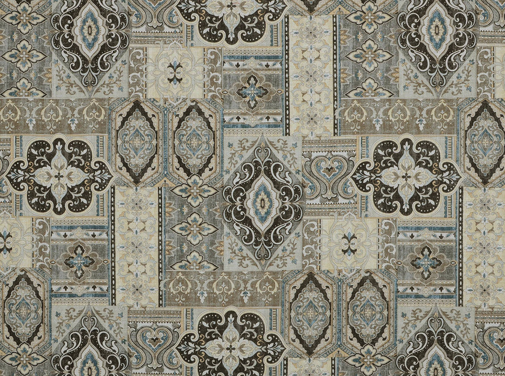 Hamadi Slate 92 by Covington Fabric 55% LINEN 45% VISCOSE Korea 12000 Horizontal: 27 and Vertical: 27 54 - Fabric Carolina -