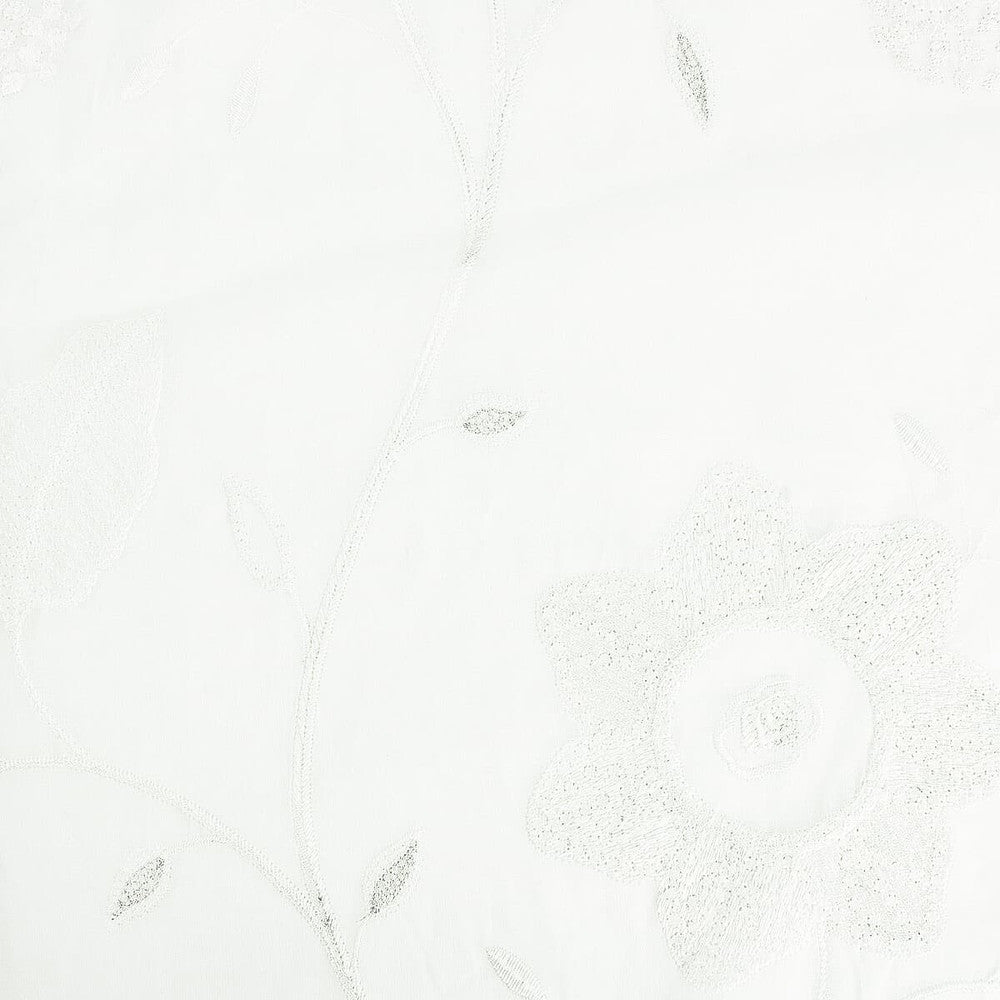Hankering 1 Eggshell by Stout Fabric COLOR MY WINDOW FROST/ALABASTER 100%COT %PEMB INDIA Horizontal: 25.5 and Vertical: 16 51 in - Fabric Carolina -