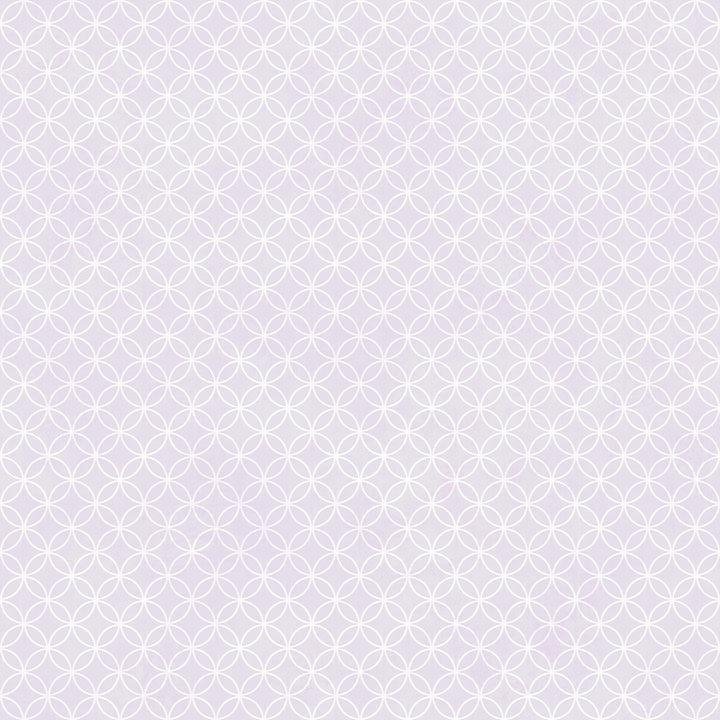 Leena Lavender Loopy Hoops Wallpaper by Chesapeake Hide And Seek Covers about 56.4 square feet 20.5-in by 33-ft long roll Prepasted 20.5 - Fabric Carolina -