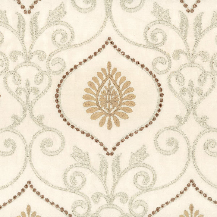 Hatcher 2 Beige by Stout Fabric EMBROIDERY IV 100%COT %BEMB INDIA </p><p>Repeat: 15.125 51.5 in - Fabric Carolina -
