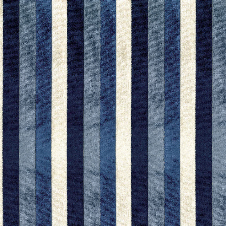 Hathaway 306 Indigo by ABBEYSHEA Fabric 65% Polyester
35% Rayon CN 50,000 Double Rubs (Wyzenbeek) </p><p>Repeat: Horizontal: 3.9 in. (9.9 cm) up the roll and Vertical: 4.6 in. (11.7 cm) across the roll 55 in. (140 cm) - Fabric Carolina -