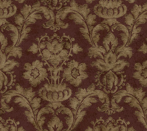 Cherry Fusion Damask Wallpaper by Chesapeake