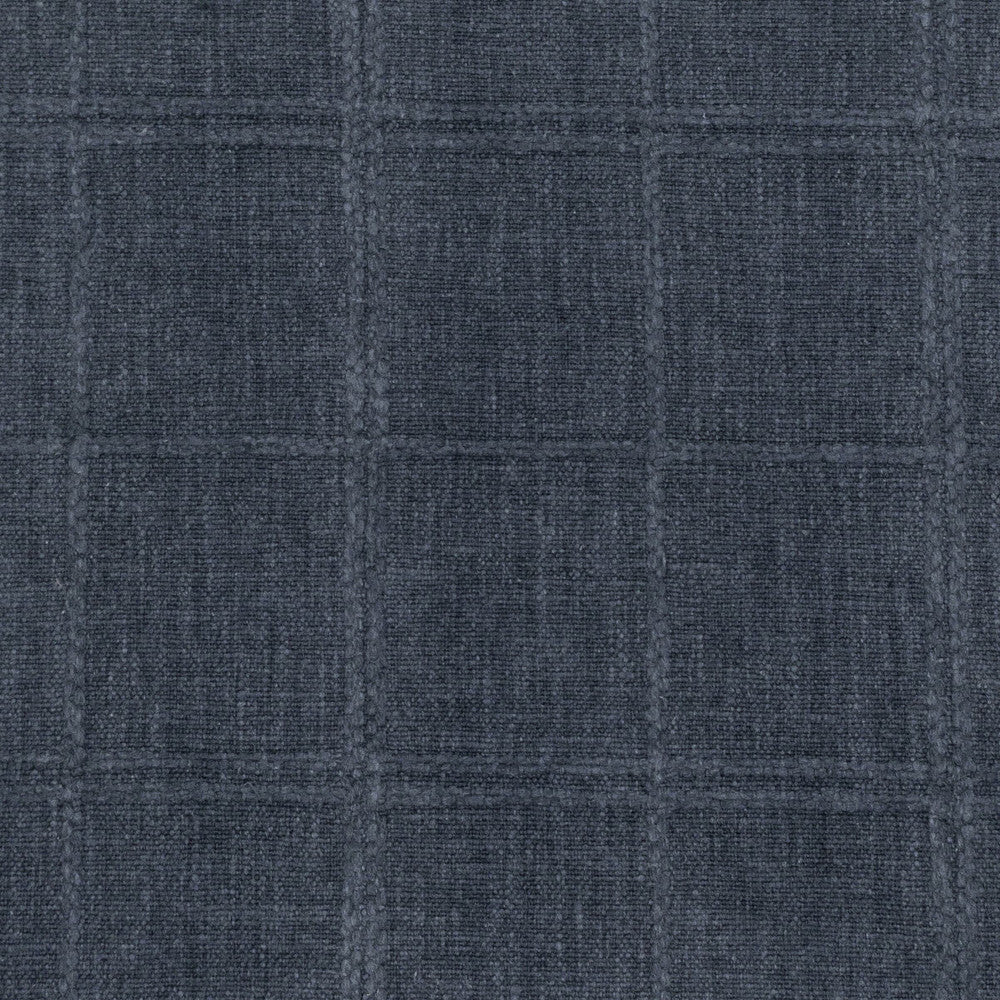 Havana 4 Navy by Stout Designer Fabric COMFORTABLE LIVING HAZE/NAVY 50%COT 50%POL INDIA MARTINDALE WEAR TEST (50 000 CIRCULAR RUBS) Horizontal: 4.000 and Vertical: 4.500 54 in - Swanky Fabrics -