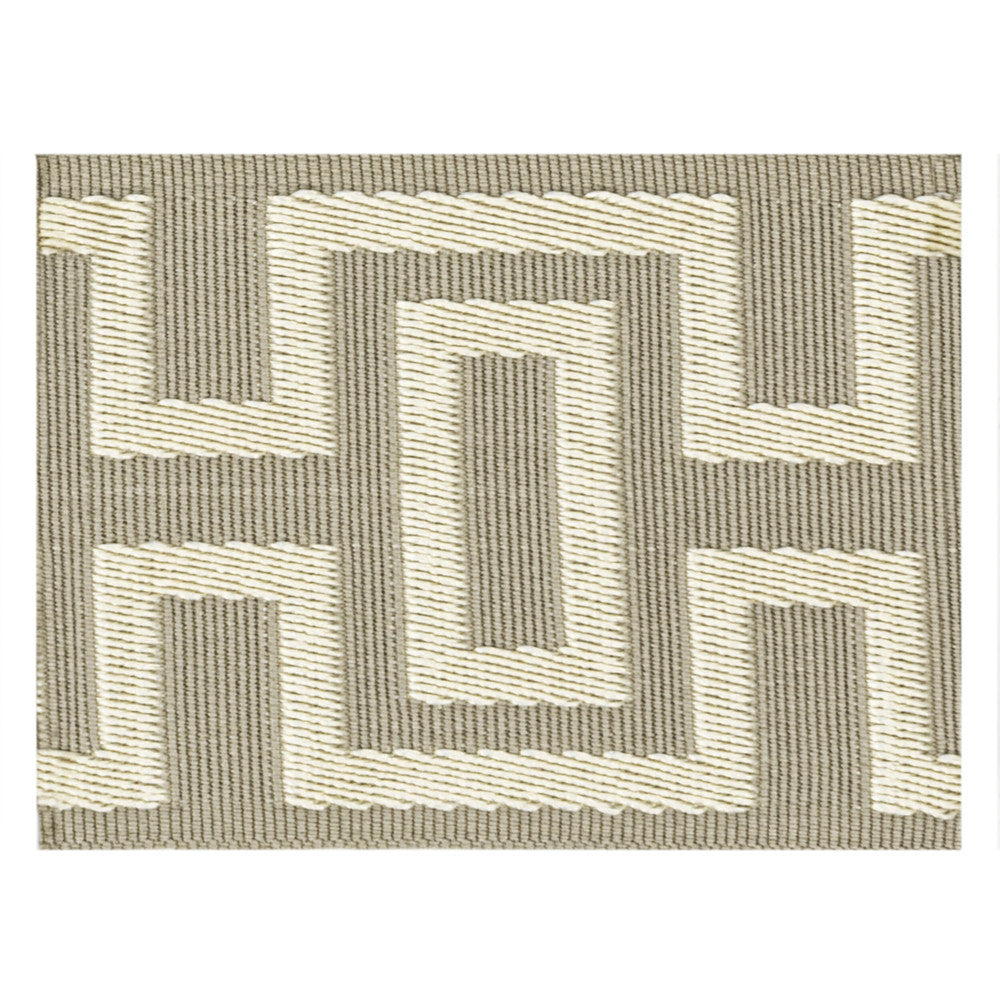Haviland 1 Sandstone by Stout Designer Trim VISIONS OF COLOR TRIM 100%ACR TURKEY PERFORMANCE RATED FABRIC WYZENBEEK 30 000 DOUBLE RUB WEAR TEST (HEAVY DUTY) Horizontal: 2.375 and Vertical: 0.000 3 in - Swanky Fabrics -