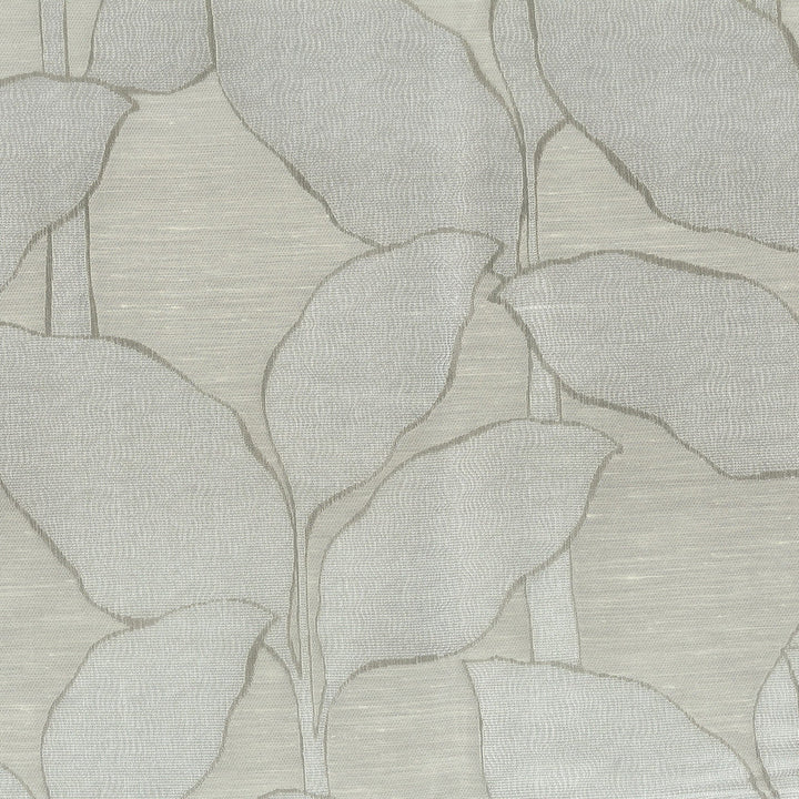 Haysville 1 Silver by Stout Designer Fabric COMFORTABLE LIVING PLATINUM/SLATE 60%SVI 10%POL 30%LIN INDIA Horizontal: 13.25 and Vertical: 14.75 54 in - Swanky Fabrics -